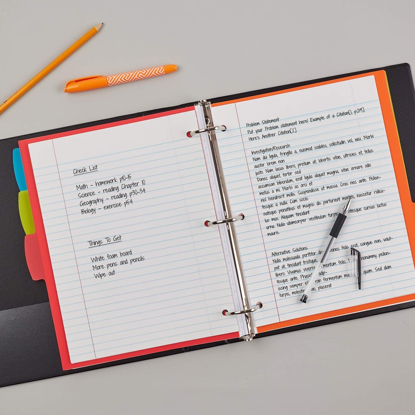 Avery Durable View 3 Ring Binders, 0.5" Slant Rings, 135-Sheet Capacity, 0.7 Inch Wide Spine, Great for Home, School Supplies, Office, or Organization Needs, Black Binders (4-Pack of 05736)