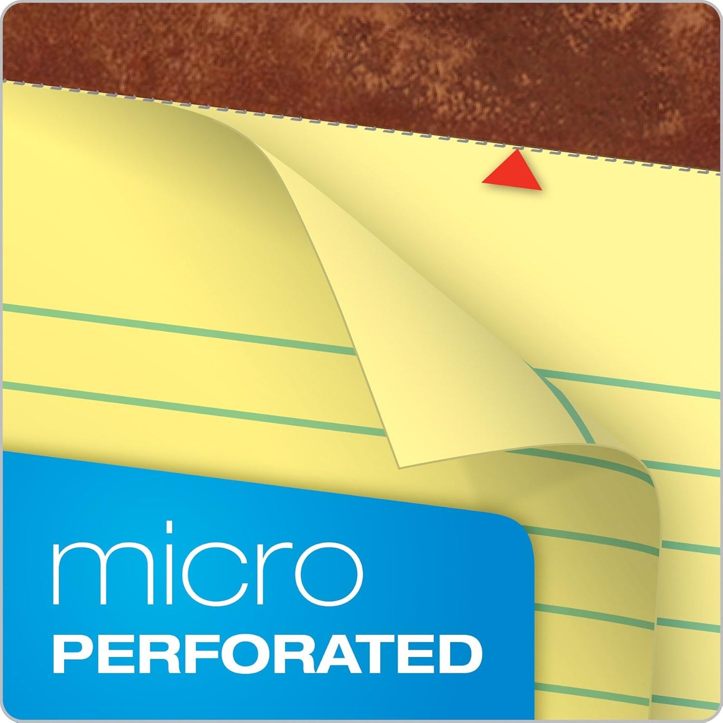 TOPS The Legal Pad Writing Pads, 5" x 8", Jr. Legal Rule, Canary Paper, 50 Sheets, 3 Pack (75013)