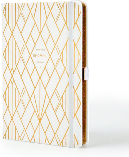 COMIX Lined Journal for Men & Women, 100GSM Leather Journal with Gift Box, 5.5" x 8.3", A5 Hardcover Journaling Notebook, Fits for Office, Home, Graduation, Corporate Gifting, 192 Pages, Black
