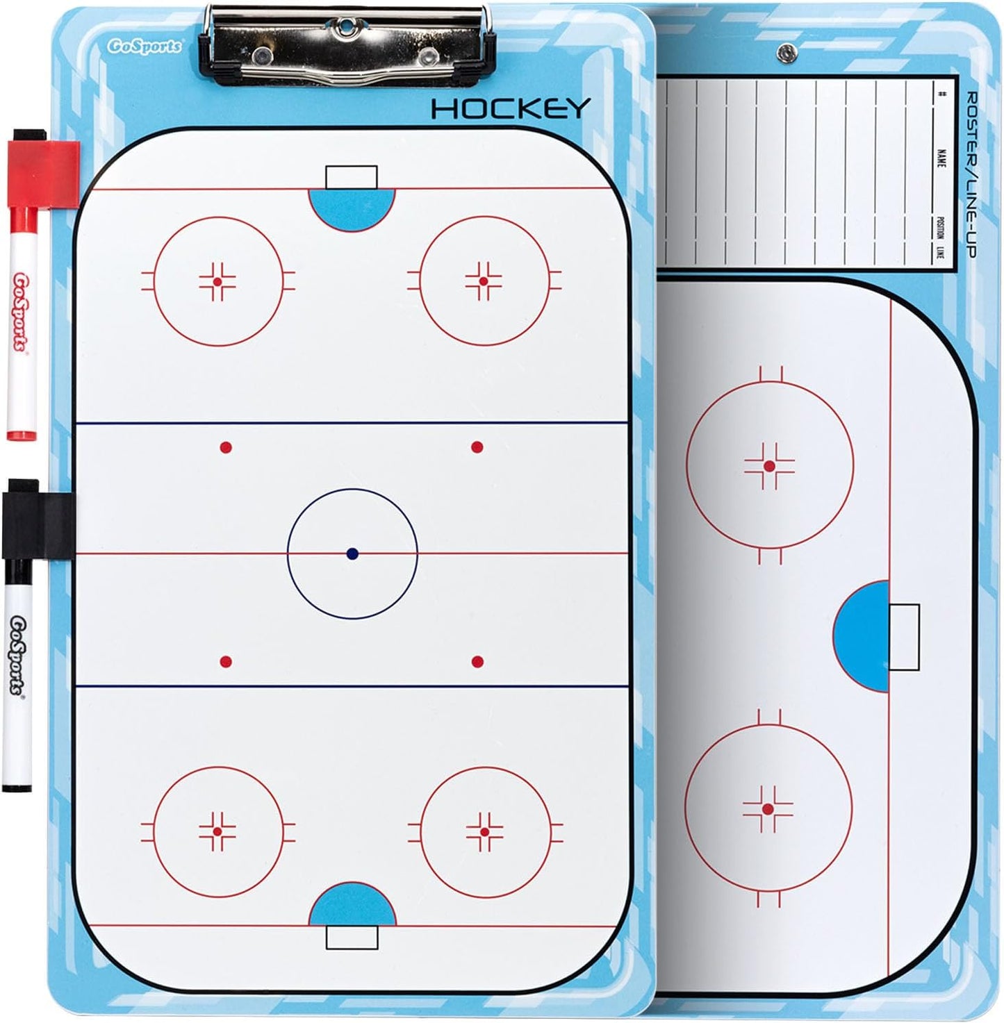 GoSports Premium Dry Erase Coaches Clipboards – Basketball, Baseball, Football, Soccer, Hockey, Volleyball, Lacrosse