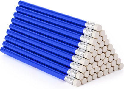 Fainne 48 Pcs Jumbo Pencil, Wooden Pencil with Black Core for Carpenters Construction Workers Woodworkers Framers Beginners Students Teachers DIY Project(Yellow,Round)