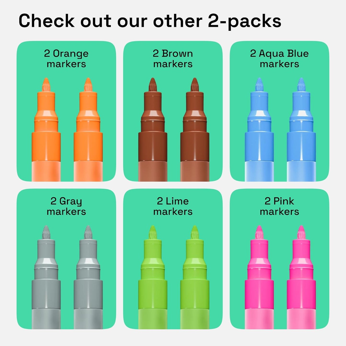 ARTISTRO 2 Gold Acrylic Paint Markers - 0.7mm Extra Fine-Tip Metallic Paint Pens - Perfect for Crafting, Art Projects, & More