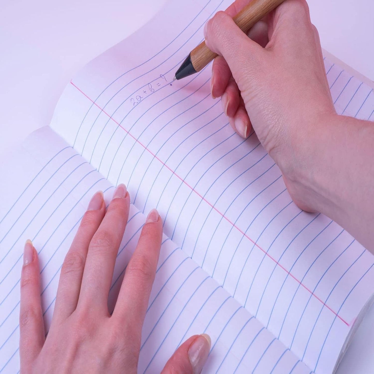 Trail maker Bulk Composition Notebooks (50 Pack), College Ruled Marble Cover, 200 Pages (100 Sheets), 9.75 x 7.5, Bulk School Supplies for Classroom, Office & School Donations