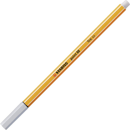 Fineliner - STABILO Point 88 - Pack of 10 - Red
