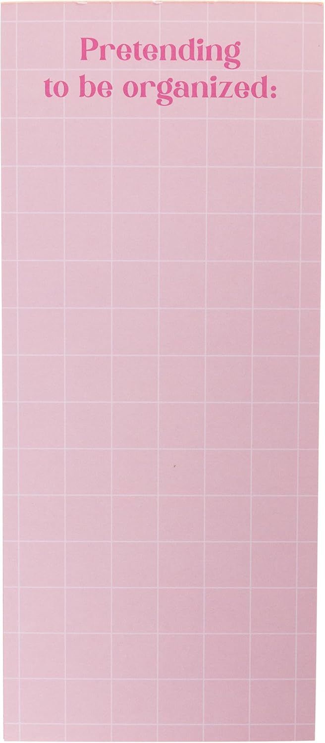 Graphique Magnetic Notepad - Peanuts Gang Grocery and Shopping List - Fun Decorative To-Do List - Perfect House Warming Gifts - 100 Tear off Sheets (4" x 9.25" x .5")