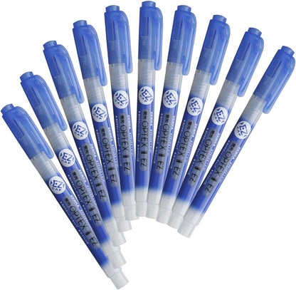 Zebra B-WKS11-E Optex 1 Highlighter, EZ, Brown, 10 Pieces