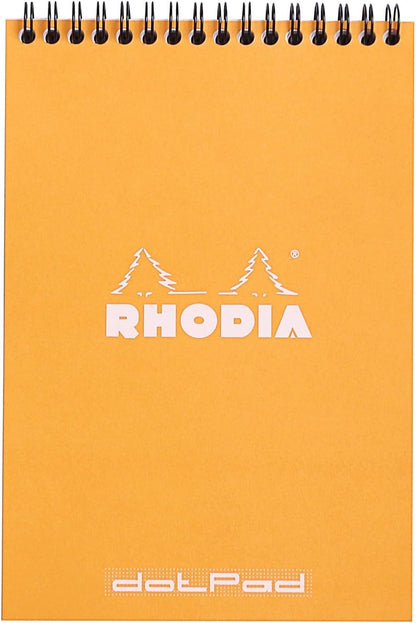 Rhodia Wirebound Pad 8.25x11.75, Lined, Orange