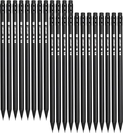 M&G Wood-Cased 2B Pencils, 24 Pack Pre-Sharpened Pencils with Top Erasers, Bulk Black Pencils for School Teacher Supplies, Writing, Drawing and Sketching