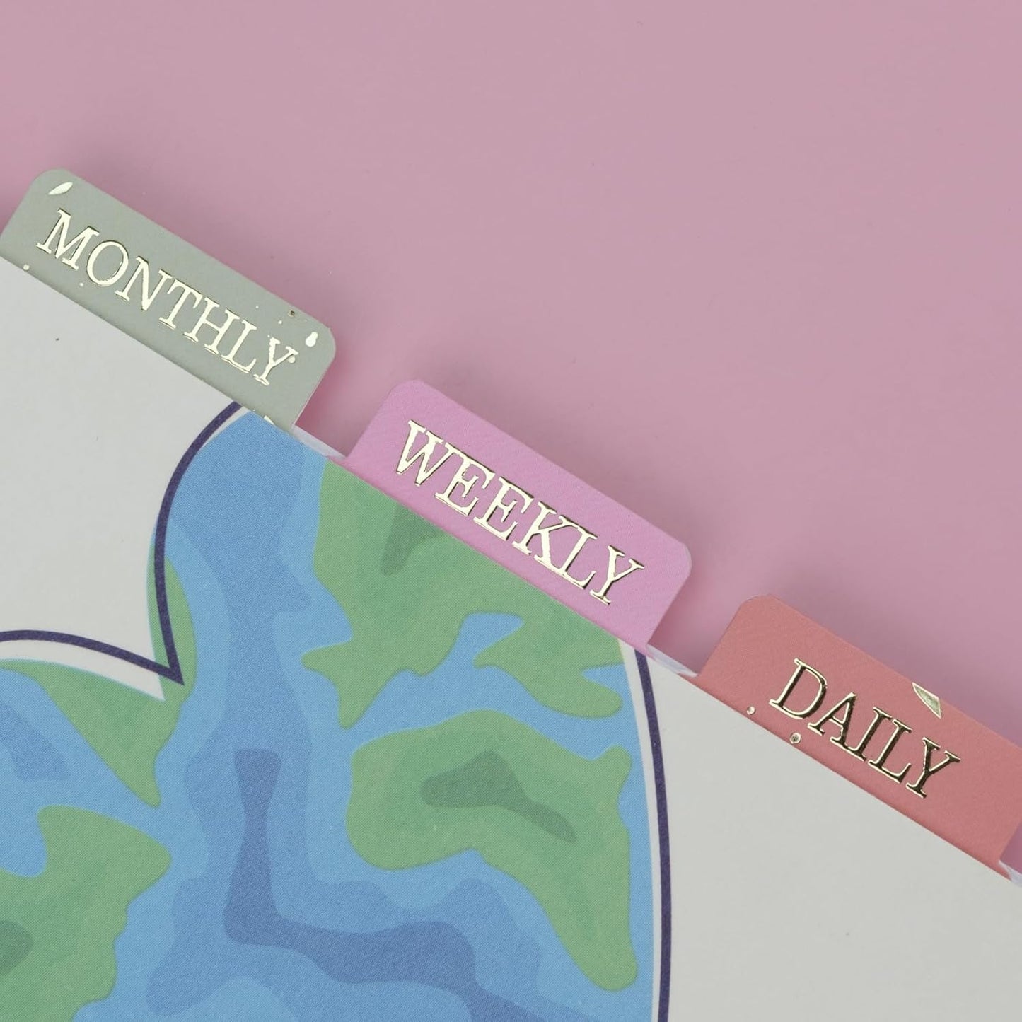 UPAFEXXI-Laminated Planner Monthly Tabs(72 Stickers in Total,24 month,24 Subject,24 Blank) Calendar Monthly Label Stickers for Planners, Subject Label Adhesive Tabs for Folders, Pages(Floral)