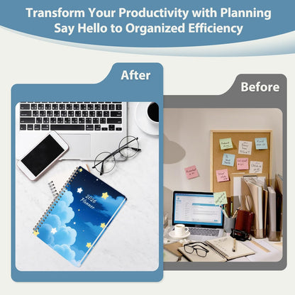 Planner 2026-2027, Weekly and Monthly Academic Year Calendar Planner, July 2026 - June 2027, Daily Agenda Book for Office School Supplies, A5(6.3'' x 8.5'')
