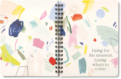 Compendium Spiral Notebook – Expect the Best Things to Happen Today – A Designer Spiral Notebook with 192 Lined Pages, College Ruled, 7.0" W x 9.25" H