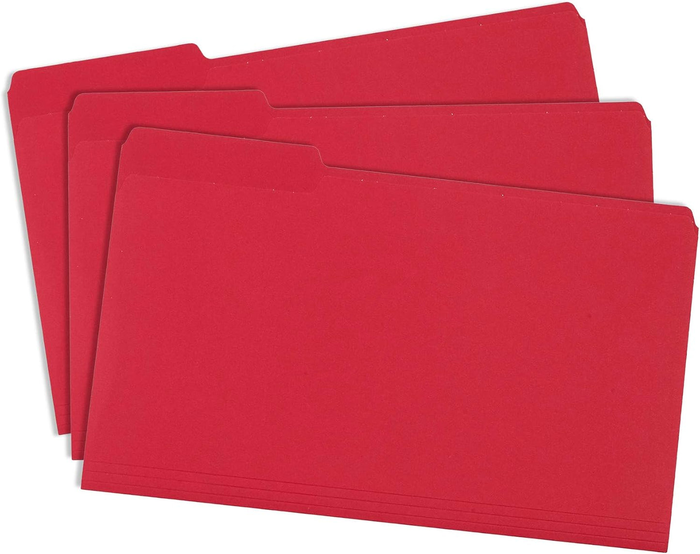 Blue Summit Supplies Blue Legal File Folders, Legal Size, 1/3 Cut Tab, Great for Organizing and Easy File Storage, File Folders 100 Count