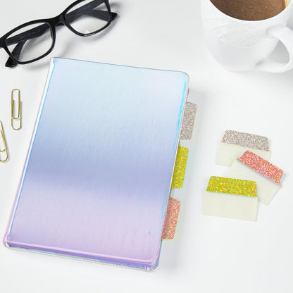Avery Multiuse Ultra Tabs, 2" x 1.5", 2-Side Writable, Assorted Pastel Dots, 24 Repositionable Tabs (74773)