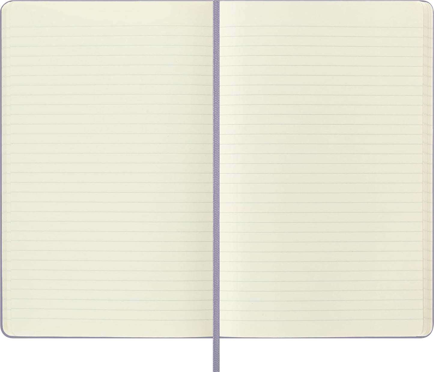Moleskine Classic Notebook, Hard Cover, Large (5" x 8.25") Ruled/Lined, Aster Grey, 240 Pages