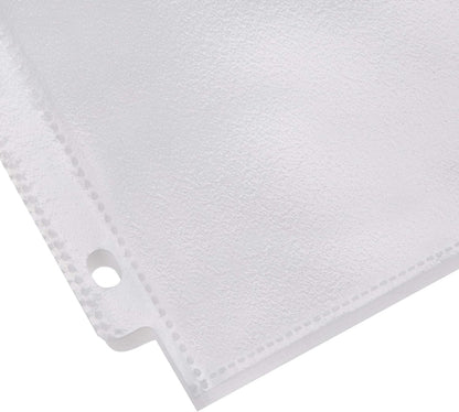 Amazon Basics Sheet Protectors for 3 Ring Binder, Heavyweight, Acid-Free, Clear Plastic Sleeves, Letter Size, 8.5 x 11 Inch, 100-Pack