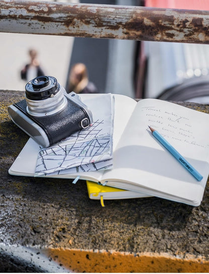 LEUCHTTURM1917 - Notebook Softcover Paperback B6+ - 123 Numbered Pages for Writing and Journaling (Ruled, Rising Sun)