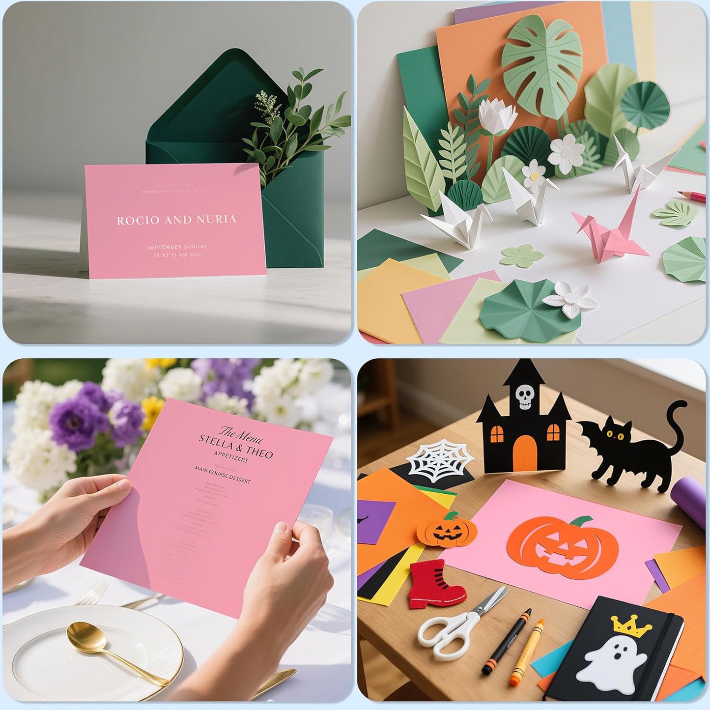 160 Sheets White Cardstock 8.5 x 11 Heavyweight Weight 200gsm Card Stock Paper for Printing, Crafts, Invitations | Smooth Printer Cardstock Paper | Bulk Construction Paper DIY & Professional Use