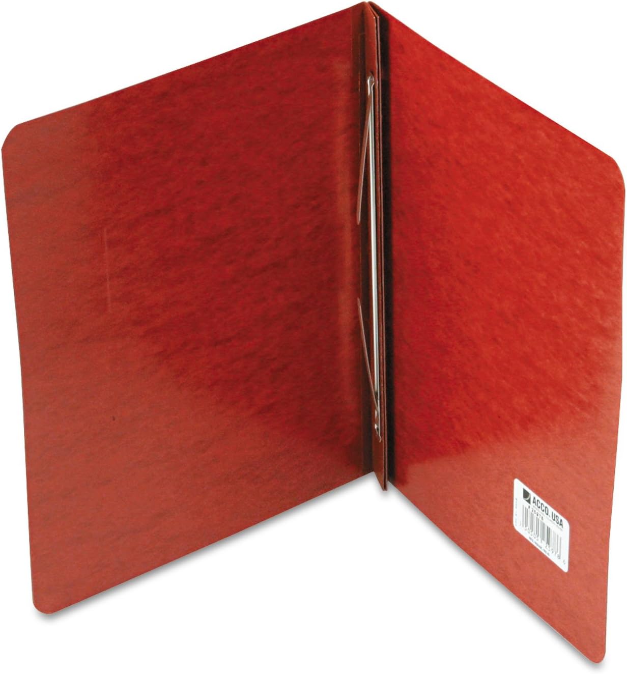 Acco Brand 25978 Pressboard Report Cover, Prong Clip, Letter, 3" Capacity, Red