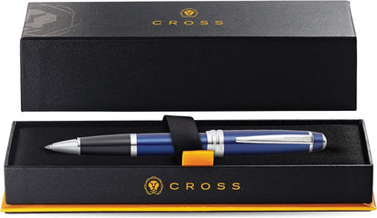 Cross Bailey Matte Red Lacquer Rollerball Pen - Refillable Pen for Smooth Writing - Well-Balanced, Distinctive Design - Easy Handling - Comfortable Grip - Gift-Ready Black Ink