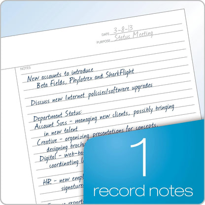 Oxford 8-1/2 x 11-3/4 Inches, Cornell Rule Legal Ruled Writing Pad (77104) ,50 sheets per pad; pack of 2 pads