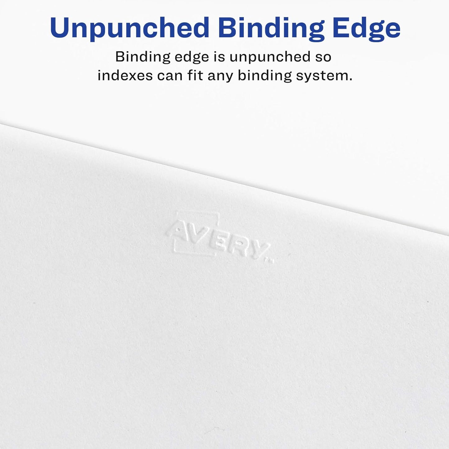 Avery 26-50 Legal Exhibit Dividers for 3 Ring Binders, 25-Tab Set, Allstate Style, 1 Binder Divider Set (01702)