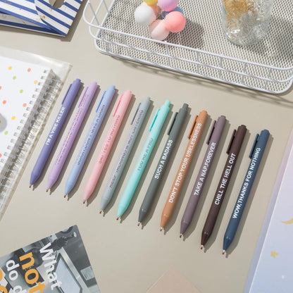 20 Pieces Ballpoint Pen Refills Black Ink 1.0mm Medium Point Smooth Writing Replacement Gel Ink Refills for Retractable Ballpoint Pen School Office Supplies