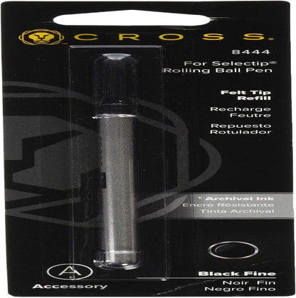 Cross Porous-Point Felt-Tip Refill for Selectip Pens - Blue - Medium - Felt-Tip Refill for Effortless Writing - Fast-Drying - Rich Pigmented Ink - Bold Lines & Smooth Laydown