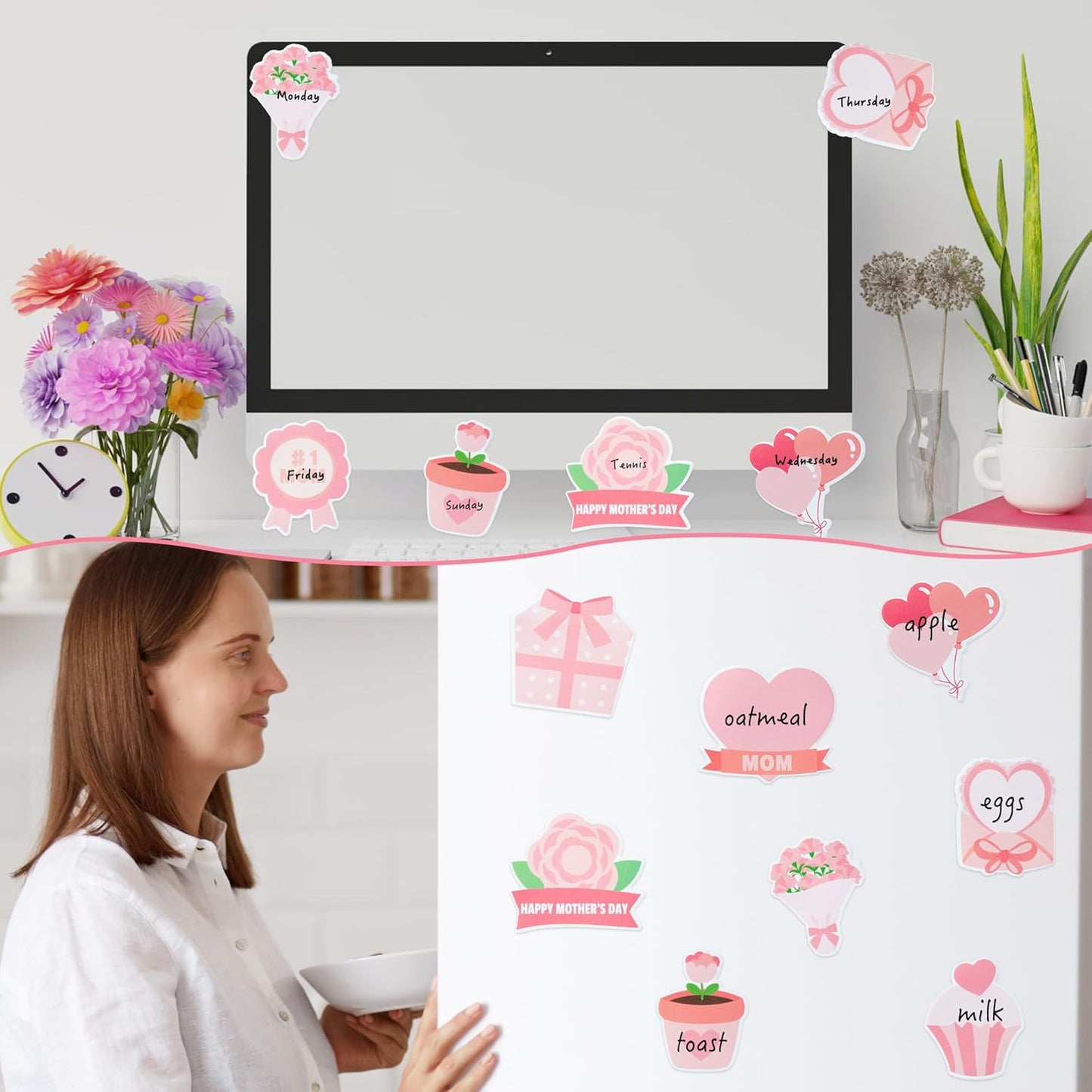 Xqumoi 30 Pack Teacher Sticky Notes - Funny Coffee Cup Self Sticky Notepads Writing Memo Pads for Teacher Appreciation Back to School Office Supplies Coffee Lover Gift Party Favors Goodies Bag Fillers