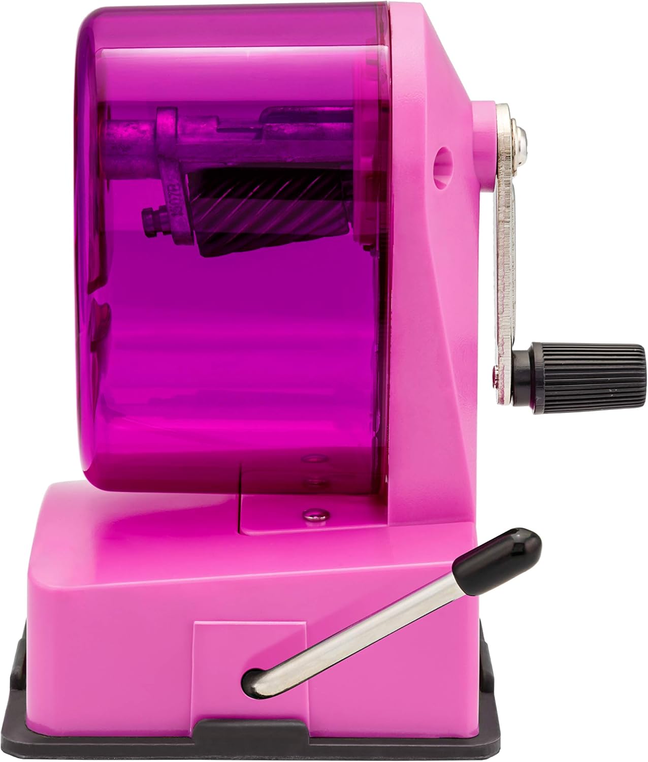 X-ACTO Bulldog Manual Pencil Sharpener w/Vacuum Mount, Colors May Vary, 1 Count