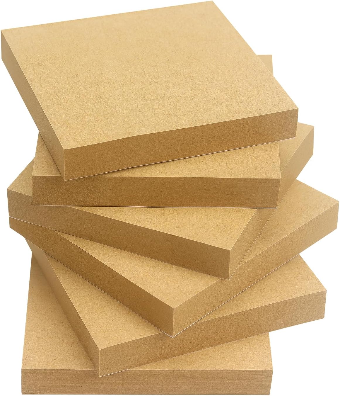 Sticky Notes 3x3 Self-Stick Notes Pads with 6 Bright Colors, Easy to Post for Office, Shool, Home, 6 Pads/Pack, 100 Sheets/Pad (Purple)