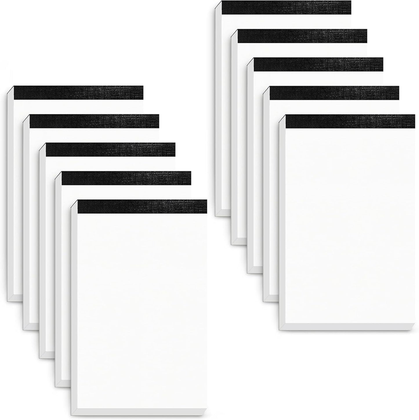 Notepad 4x6 Notepads 8 Pack Lined Note Pads 4x6 Paper Pads Memo Pads 4x6 Scratch Pads 4x6 Server Note Pads Ruled Pages Pocket Notebook Small Writing Pads for Daily Planning School Office 30 Sheets/Pad