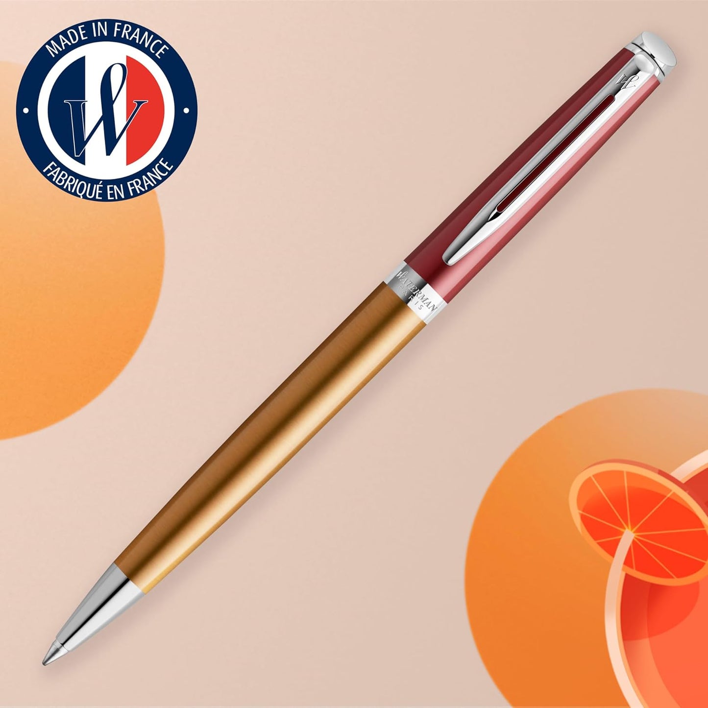 Waterman Hemisphere Essential Matte Black Chrome Trim - S0920850