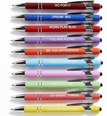 20 Pieces Ballpoint Pen Refills Black Ink 1.0mm Medium Point Smooth Writing Replacement Gel Ink Refills for Retractable Ballpoint Pen School Office Supplies