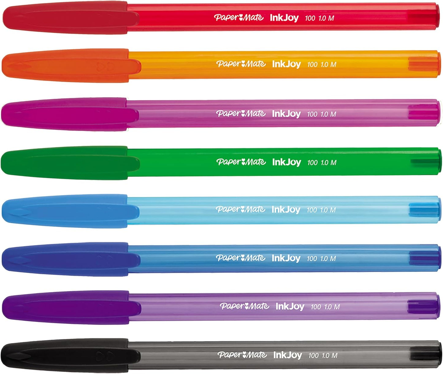 Paper Mate InkJoy 100ST Ballpoint Pens, Medium Point (1.0mm), Black, 18 Count
