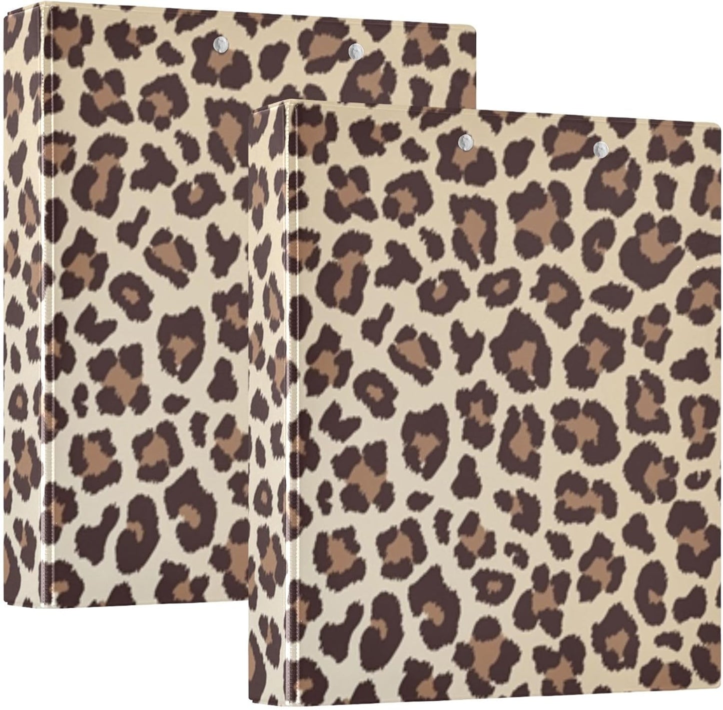 ALAZA Brown Forest Camo Camouflage 3 Ring Binder 1.5 Inch Three Ring Office Binders w/clipboard & 3 Pockets, Hold 200 Sheets, 1 pc
