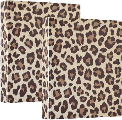 ALAZA Brown Forest Camo Camouflage 3 Ring Binder 1.5 Inch Three Ring Office Binders w/clipboard & 3 Pockets, Hold 200 Sheets, 1 pc