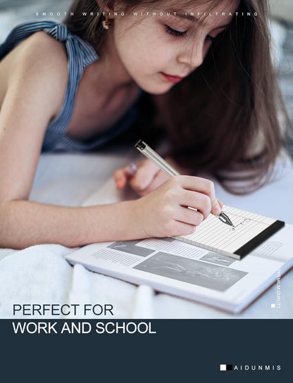 Small Note Pads 4x6 Mini Notepads 4x6 Lined Writing Pads of Paper 4x6 Memo Pads 4x6 Small Paper Pads 4 x 6 Scratch Pads 4x6 Server Pads 4x6 Small Pocket Notebook 6 Pack Server Note Pads 30 Sheets/Pad