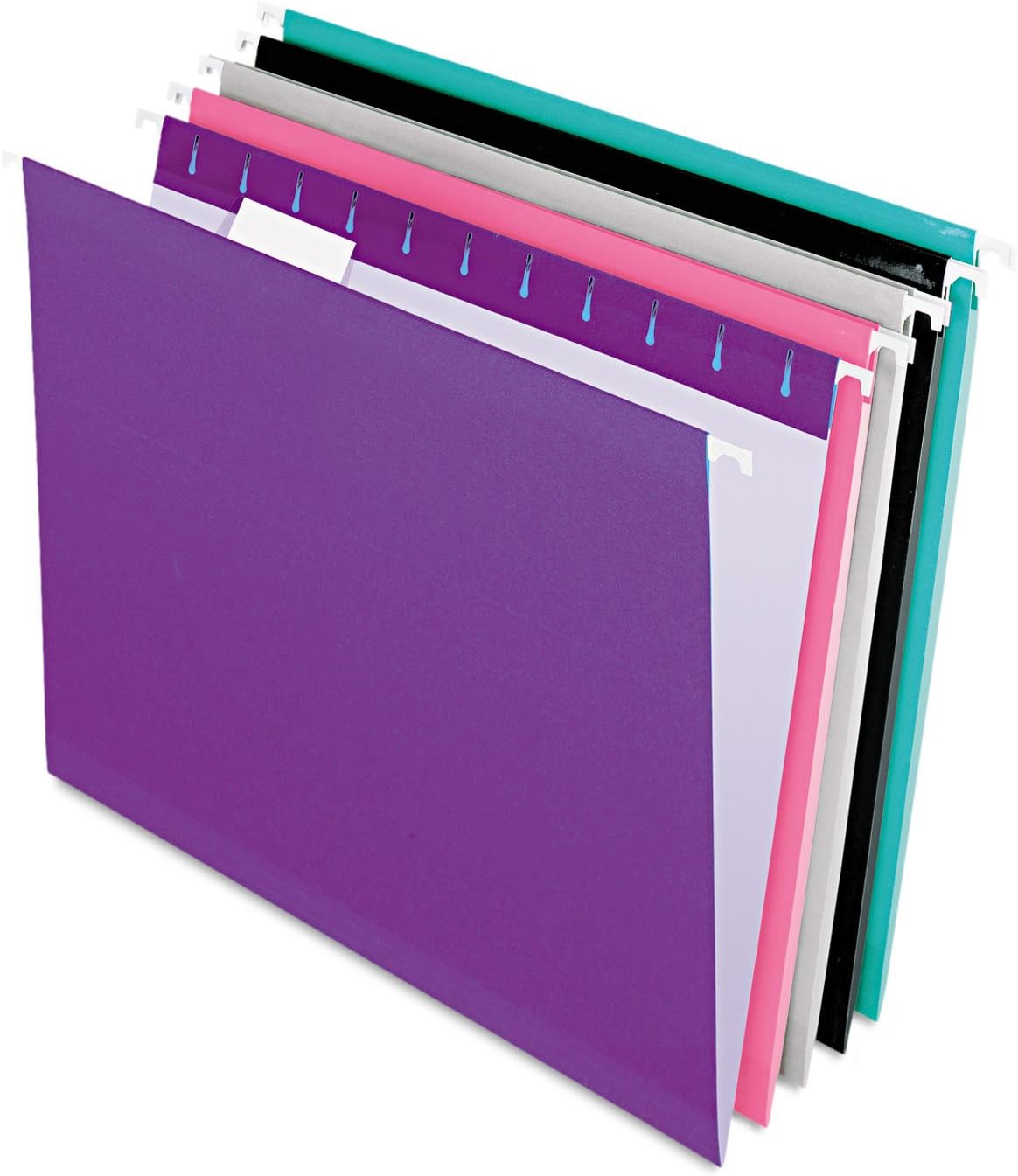 Pendaflex Hanging File Folders, Legal Size, Aqua (PFX415315AQU)