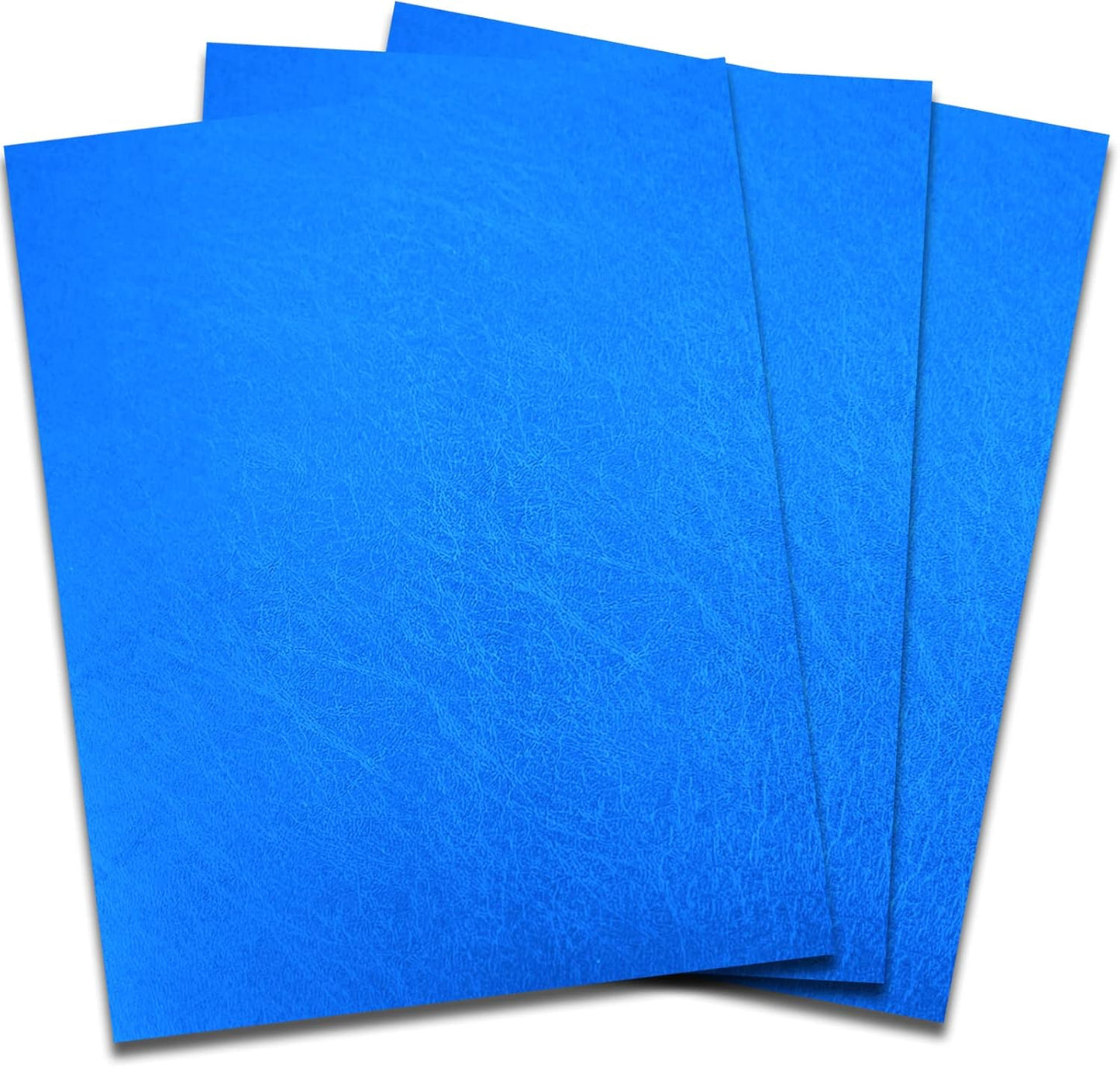 Binditek 100 Pack 16 Mil Leather-Textured Heavyduty Polycovers, Plastic Binding Presentation Covers, Letter Size, 8-1/2 x 11", Square Corners, Un-Punched, Black