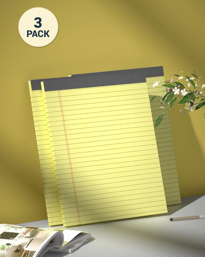 12 Pack Legal Pads 5x8 Inch Colorful Note Pads for Writing NotePads，Narrow Ruled Small Notepad 5x8 inch Legal Pad,30 Sheets Per Notebook Writing Pad for Study, Office, to-Do Lists(Multicolor)