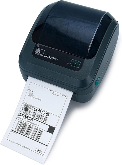 L LIKED 200 4x6 Thermal Labels Fanfold, Direct Thermal Shipping Labels - Perforated and Strong Adhesive