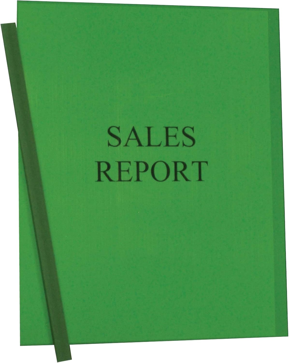 C-Line Report Covers with Binding Bars, Red Vinyl, Red Bars, 8.5 x 11 Inches, 50 per Box (32554)