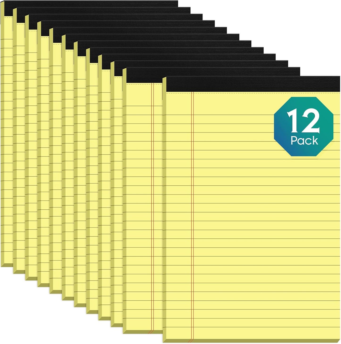 Legal Pads 4x6 Inch College Ruled Small Notepads Writing Note Pads for Work Study Taking Notes To do List, 30 Sheet/Pad Tear-Off Lined Paper Pads Memo & Scratch Pads for Office Home Car School, 8 Pack