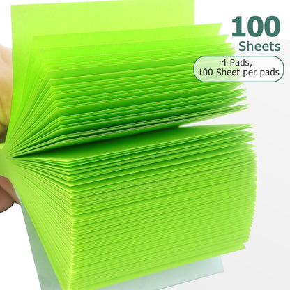 Sticky Notes 3x3 Self-Stick Notes Bright Colors Sticky Notes 4 Pads 100 Sheets/Pad (Yellow)