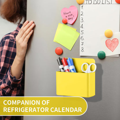 Camelmother 2Magnetic Marker Holder For Whiteboard Dry Erase Marker Holder For Office Refrigerator Fridge Classroom Must (black)