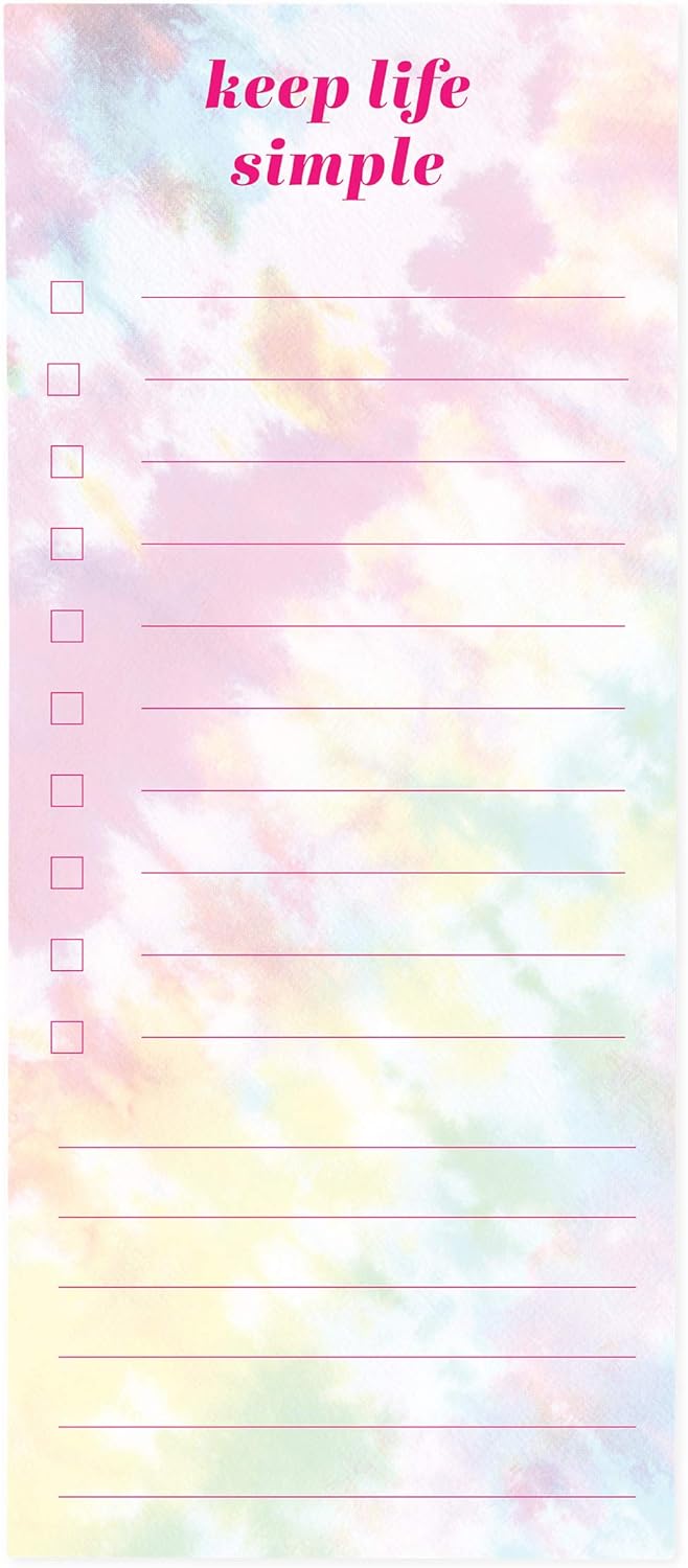 Graphique Magnetic Notepad - Peanuts Gang Grocery and Shopping List - Fun Decorative To-Do List - Perfect House Warming Gifts - 100 Tear off Sheets (4" x 9.25" x .5")