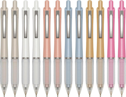 Aisibeiger Ball Point Pen Black Ink Ballpoint Pens with Super Soft Grip Medium Point 1.0mm Office Pens (12-count)
