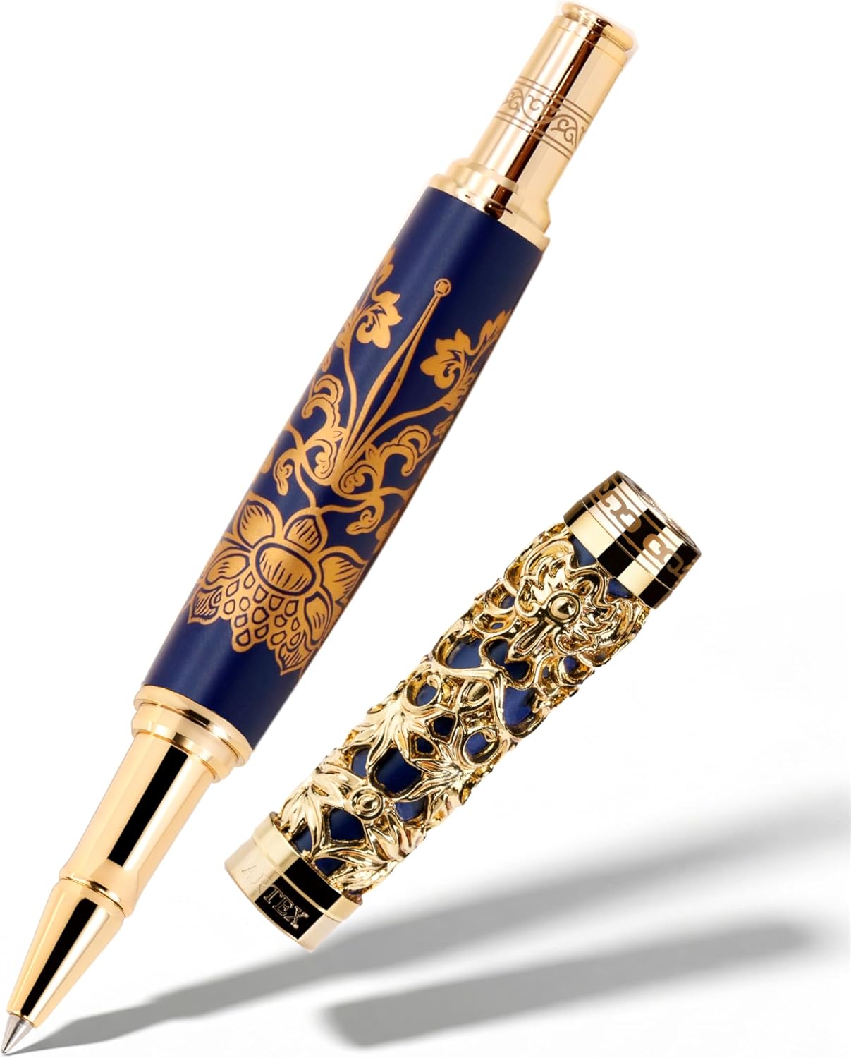ARTEX Executive Rollerball Pen-Museum Collections-Crafting Timeless Beauty-Luxury Pen Gift & Office Desk Decor, German SCHMIDT refill, Solid Metal Texture