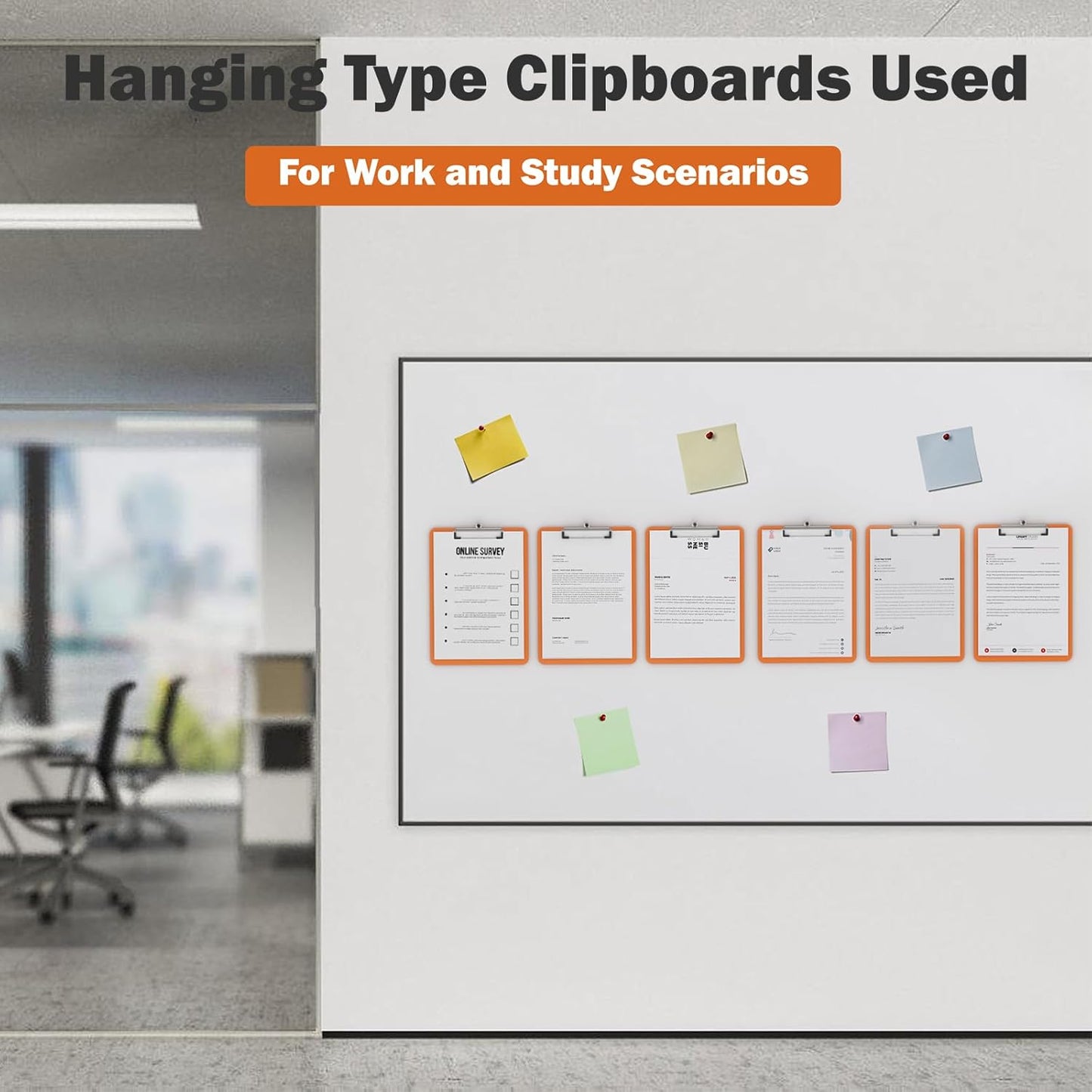 Plastic Clipboards 2 Pack, A4 Black Clip Board 8.5x11 for Classroom, Students, Kid, Woman, Size 9" x 12.5" with Low Profile Clip, Office & School Supply
