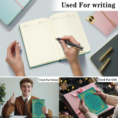 Inspirational Gift Appreciate Lined Journal Notebook Graduation Gift Take Pride In How Far You've Come Writing Notebook Encouragement Gift,1 Pack (Yellow),(Take pride-Yellow)